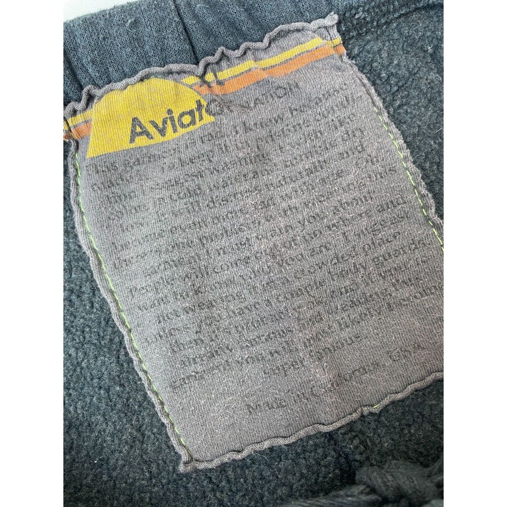 ~ Aviator Nation XL Sweatpants Gray 5-Stripe Beachy Lounge Athleisure Gym Relax - Picture 8 of 15